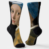 Chaussette Johannes Vermeer - Fille avec une oreille perle (Angulaire)