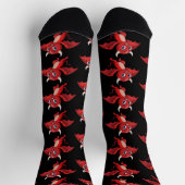 Chaussette Joli diable volant de dessin animé (Haut)