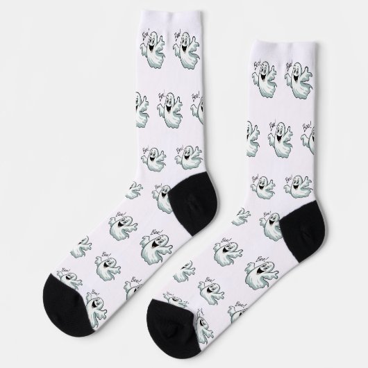 Chaussette Joli Fantôme Heureux (Gauche)