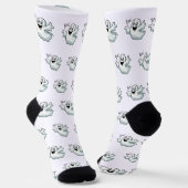 Chaussette Joli Fantôme Heureux (Angulaire)