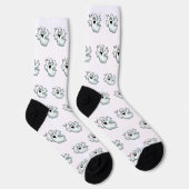 Chaussette Joli Fantôme Heureux (Droite)