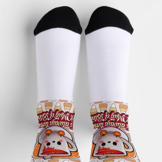 Chaussette Joli Halloween ! 👻 (Haut)