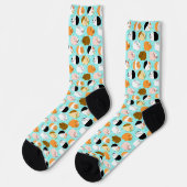 Chaussette Joli motif de cochon d'Inde (Gauche)