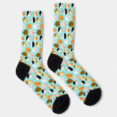 Chaussette Joli motif de cochon d'Inde (Droite)
