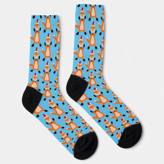 Chaussette Joli Noël Fox Motif (Droite)