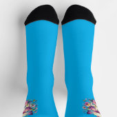 Chaussette Joli papillon coloré (Haut)