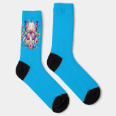 Chaussette Joli papillon coloré (Droite)