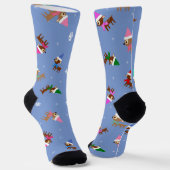 Chaussette Joli petit cerf de Noël (Angulaire)