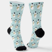 Chaussette Joli Snowman Motif Noël (Angulaire)