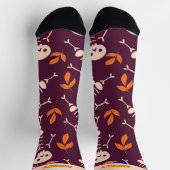 Chaussette Joli squelette d'Halloween (Haut)