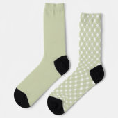 Chaussette Jolie Pastel Green Odd chaussettes incompatibles (Gauche)