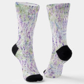 Chaussette Jolies Fleurs Lavande (Angulaire)