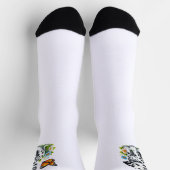 Chaussette Jolis amis Dalmatien/Papillon (Haut)
