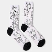 Chaussette Jolis rennes de Noël (Droite)