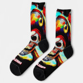 Chaussette Jolly roger moderne (Gauche)