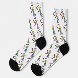Chaussette Jongleur monocycliste