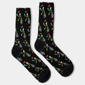 Chaussette Jongleur Stickman en monocycle (Droite)