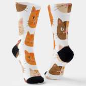 Chaussette Jote Chat face Motif (Angulaire)