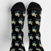 Chaussette Joueur d'accordéon Stickman (Haut)