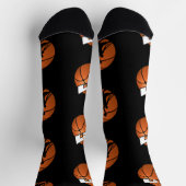Chaussette Joueur de basket et cerceau (Haut)