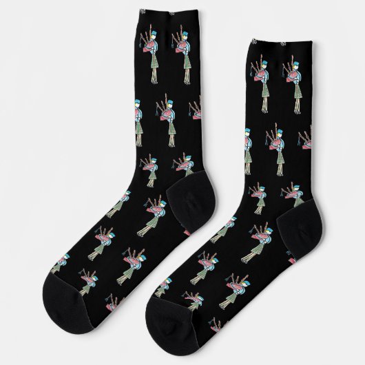 Chaussette Joueur de cornemuse (Gauche)
