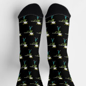 Chaussette Joueur de flûte Stickman (Haut)