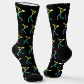 Chaussette Joueur de trompette Stickman (Angulaire)