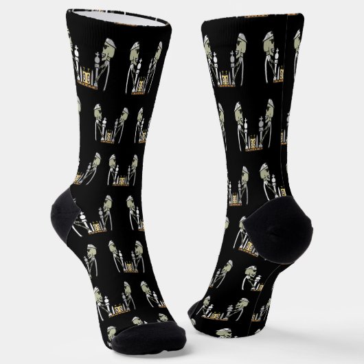 Chaussette Joueur d'échecs (Angulaire)