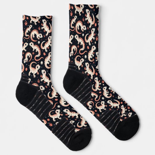 Chaussette Joueur Motif Gecko (Droite)