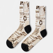 Chaussette Journal (Gauche)
