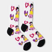 Chaussette Journée douce de la Saint-Valentin (Droite)