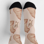 Chaussette Joyeuse Fête des Mères  (Haut)