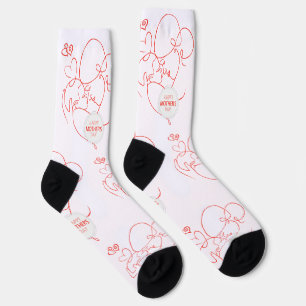 Chaussette Joyeuse Fête des Mères 
