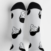 Chaussette Joyeuse Fête des Mères (Haut)