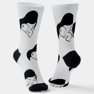 Chaussette Joyeuse Fête des Mères
