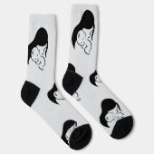 Chaussette Joyeuse Fête des Mères (Droite)