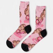 Chaussette Joyeuse Fête des Mères (Gauche)