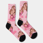 Chaussette Joyeuse Fête des Mères (Droite)