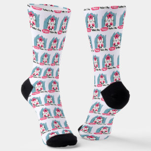 Chaussette Joyeuse fête des Mères