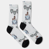 Chaussette Joyeuse Fête des Mères (Droite)
