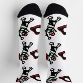 Chaussette Joyeuse fête des pères golfeurs (Haut)
