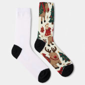 Chaussette Joyeuses Chaussettes d'équipage de Noël (Droite)