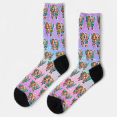 Chaussette Joyeuses fées (Gauche)