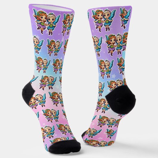 Chaussette Joyeuses fées (Angulaire)