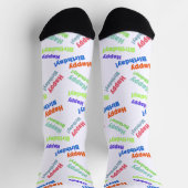 Chaussette Joyeux Anniversaire (Haut)
