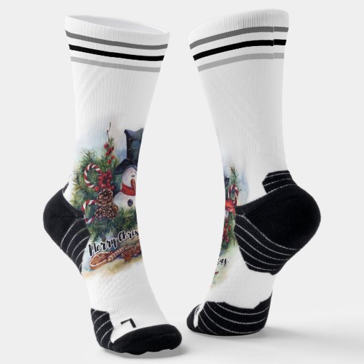 Chaussette Joyeux Coque de Noël Mate (Angulaire)