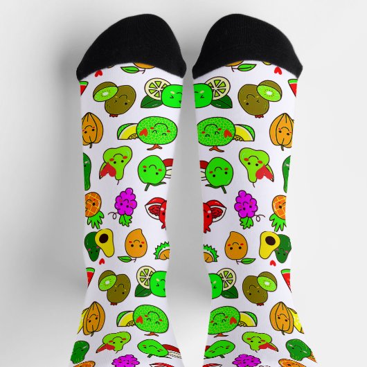 Chaussette Joyeux Fruits ! (Haut)
