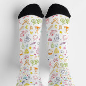 Chaussette "Joyeux Jouets Chaussettes pour enfants" (Haut)