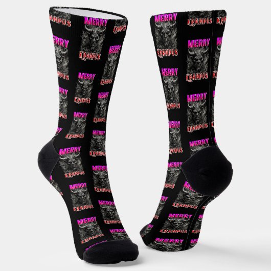 Chaussette Joyeux Krampus (Angulaire)