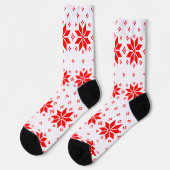 Chaussette Joyeux motif de Noël 5 (Gauche)